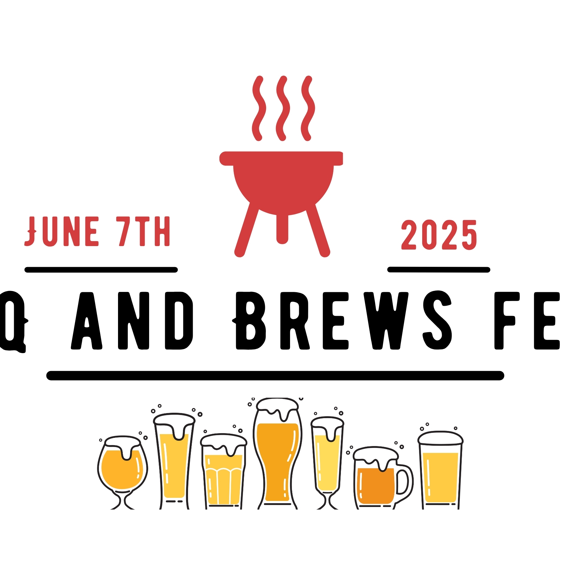 BBQ and Brews Fest 2025 - logo